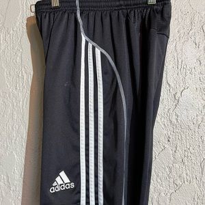 L Youth Adidas Black Soccer Shorts